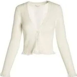 For Love & Lemons Nina Cropped Cardigan